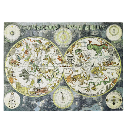 Paperblanks Celestial Planisphere 1000-Piece Jigsaw Puzzle – detail view