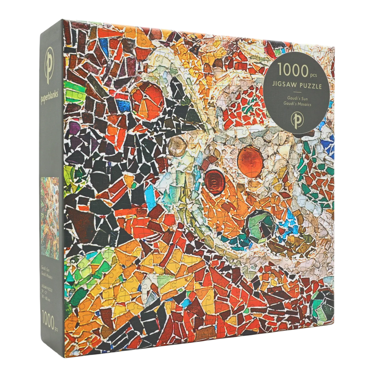 Paperblanks Gaudi’s Sun 1000-Piece Jigsaw Puzzle – front view