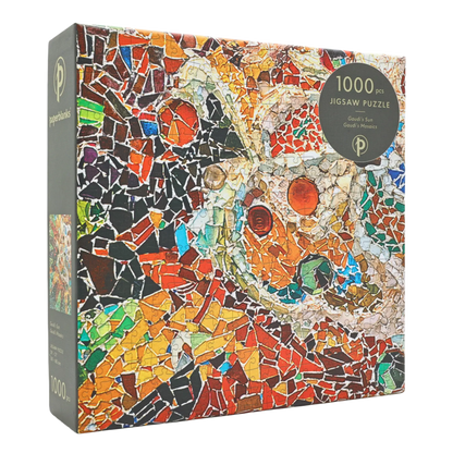 Paperblanks Gaudi’s Sun 1000-Piece Jigsaw Puzzle – front view