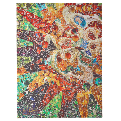 Paperblanks Gaudi’s Sun 1000-Piece Jigsaw Puzzle – detail view