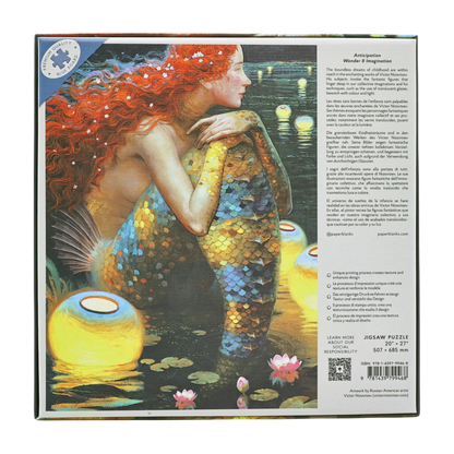 Paperblanks Anticipation 1000-Piece Jigsaw Puzzle – back view