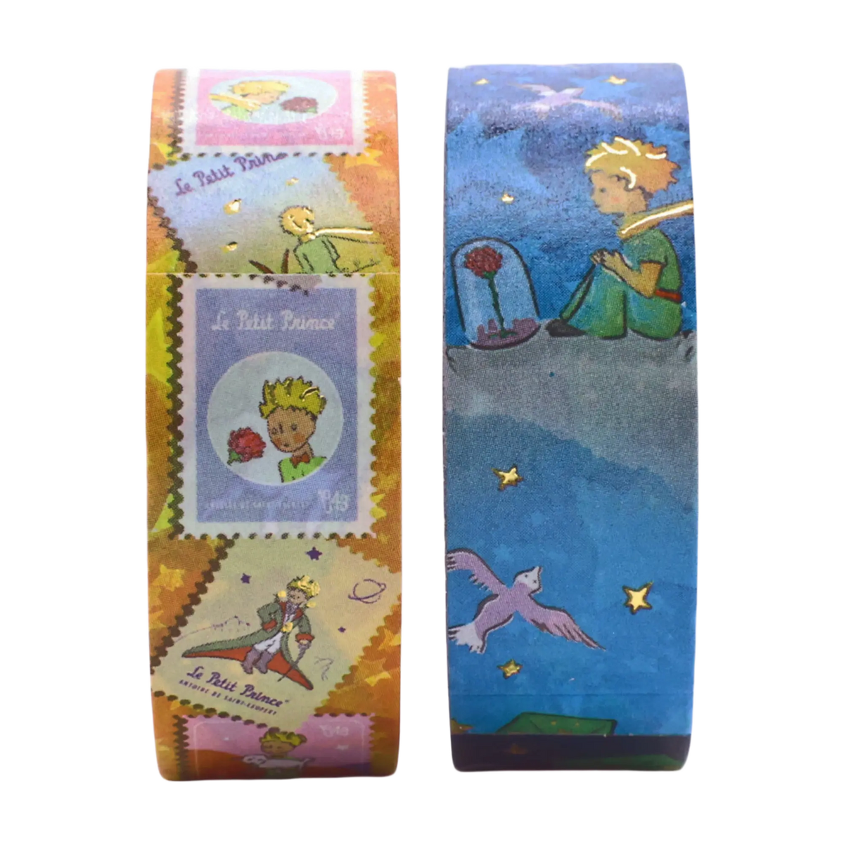 Paperblanks Saint-Exupéry, The Little Prince Washi Tape – Pack of 2 – angled view