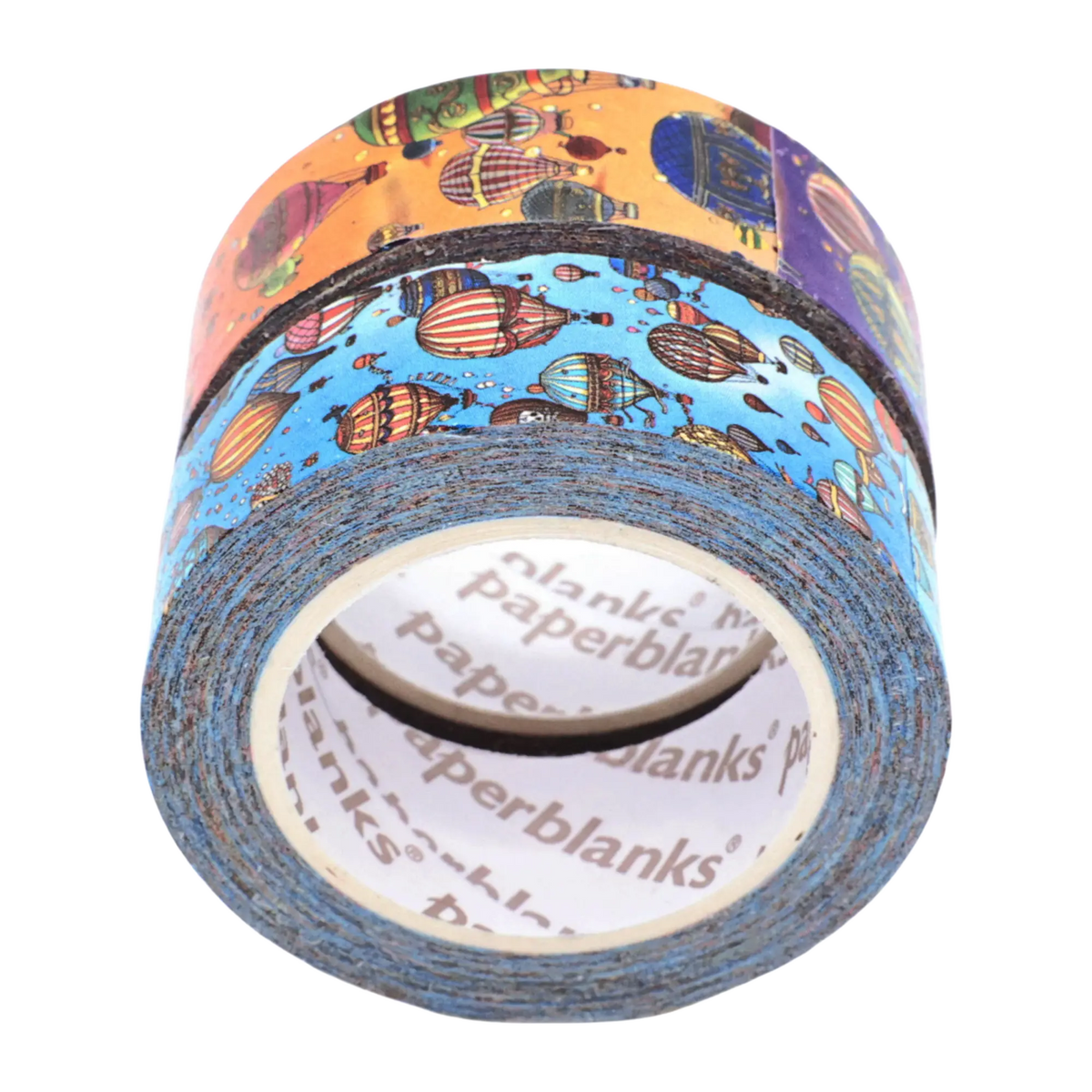 Paperblanks Balloon Festival/Sunset Ride Washi Tape – Pack of 2 – back view