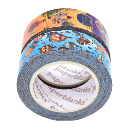 Paperblanks Balloon Festival/Sunset Ride Washi Tape – Pack of 2 – back view