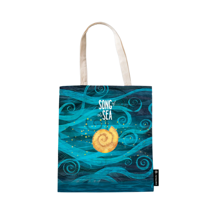 Paperblanks Song of the Sea Cotton Tote Bag – back view