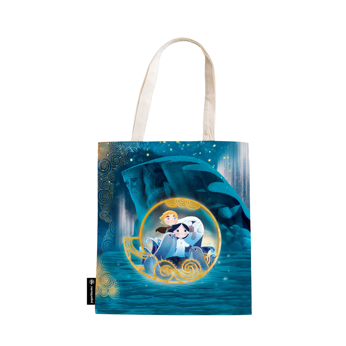 Paperblanks Song of the Sea Cotton Tote Bag – front view