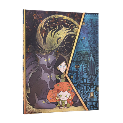 Paperblanks WolfWalkers Ultra Hardback Journal – Plain, 144 Pages – front cover