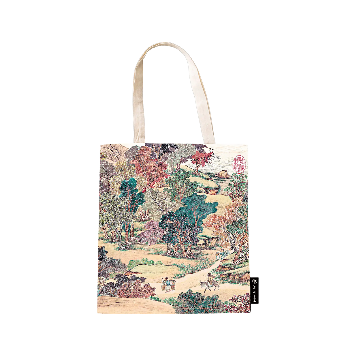 Paperblanks Golden Age of Prosperity Cotton Tote Bag – back view