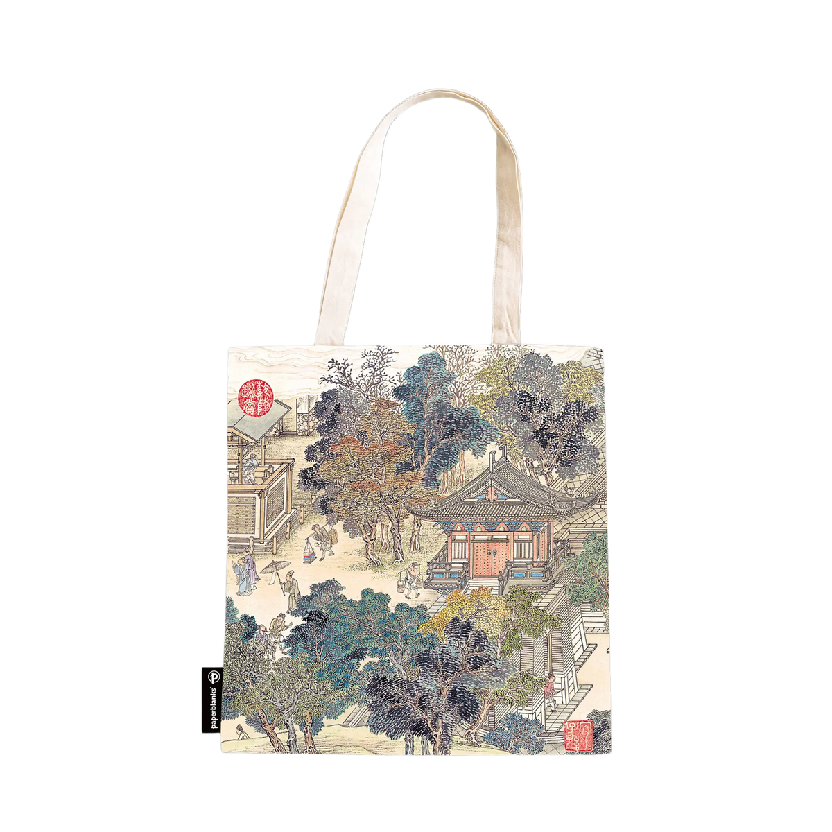 Paperblanks Golden Age of Prosperity Cotton Tote Bag – front view