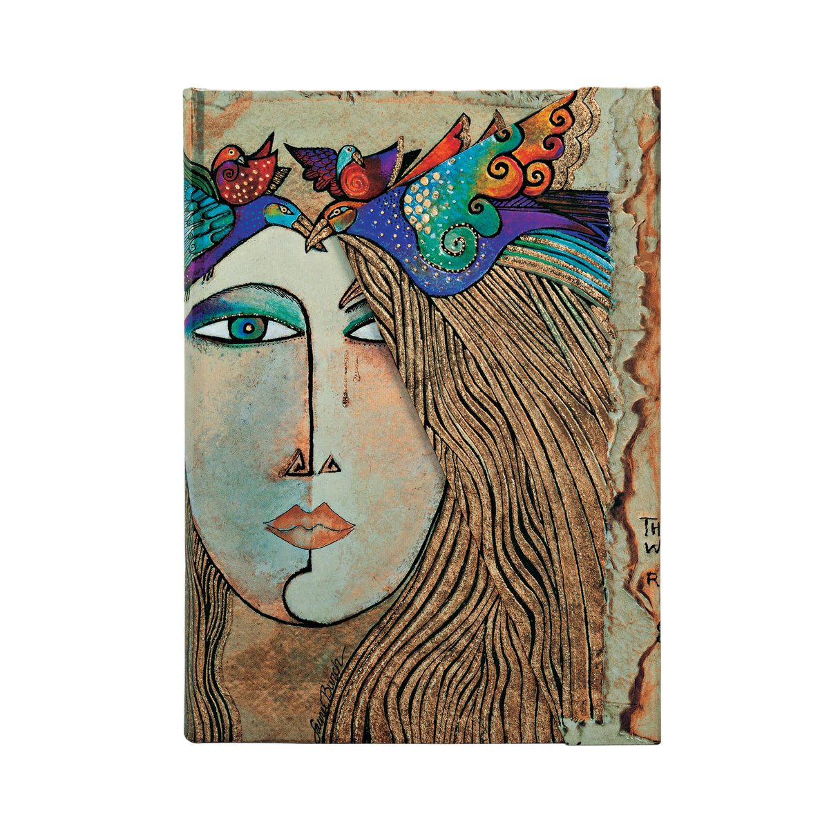 Paperblanks Soul & Tears Midi Hardback Journal – Lined, 160 Pages – front cover