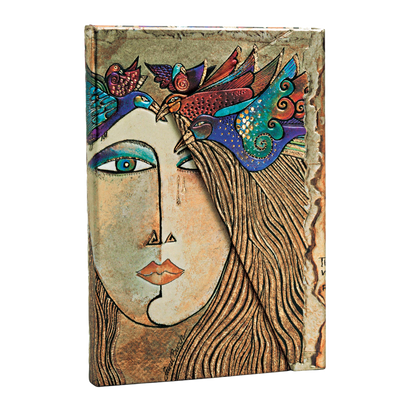 Paperblanks Soul & Tears Mini Hardback Journal – Lined, 176 Pages – angled view