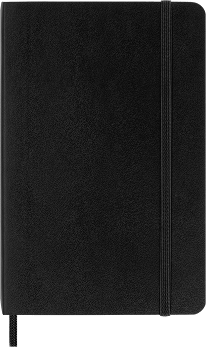 Moleskine Classic Notebook – Pocket, Squared, Hard Cover, Black