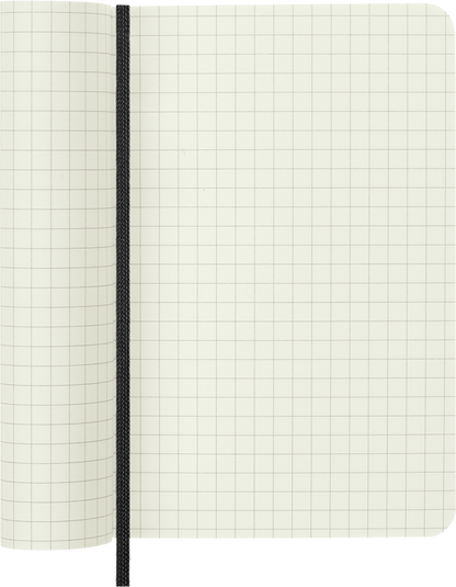 Moleskine Classic Notebook – Pocket, Squared, Hard Cover, Black