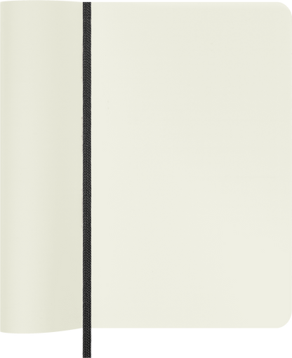 Moleskine Classic Notebook – Pocket, Plain, Soft Cover, Black