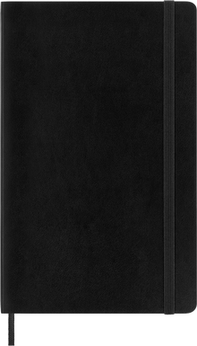 Moleskine Classic Notebook – Large, Ruled, Soft Cover, Black