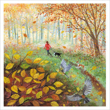 Lucy Grossmith Walk in the Woods Blank Greetings Card