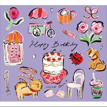 Little Loves Coffee and Cake Happy Birthday Card