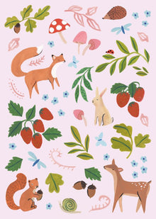 Tiny Tales by Emily Needham – A3 Art Print