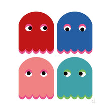 Ghost Quad by Hannah Carvell – 12-inch Square Art Print