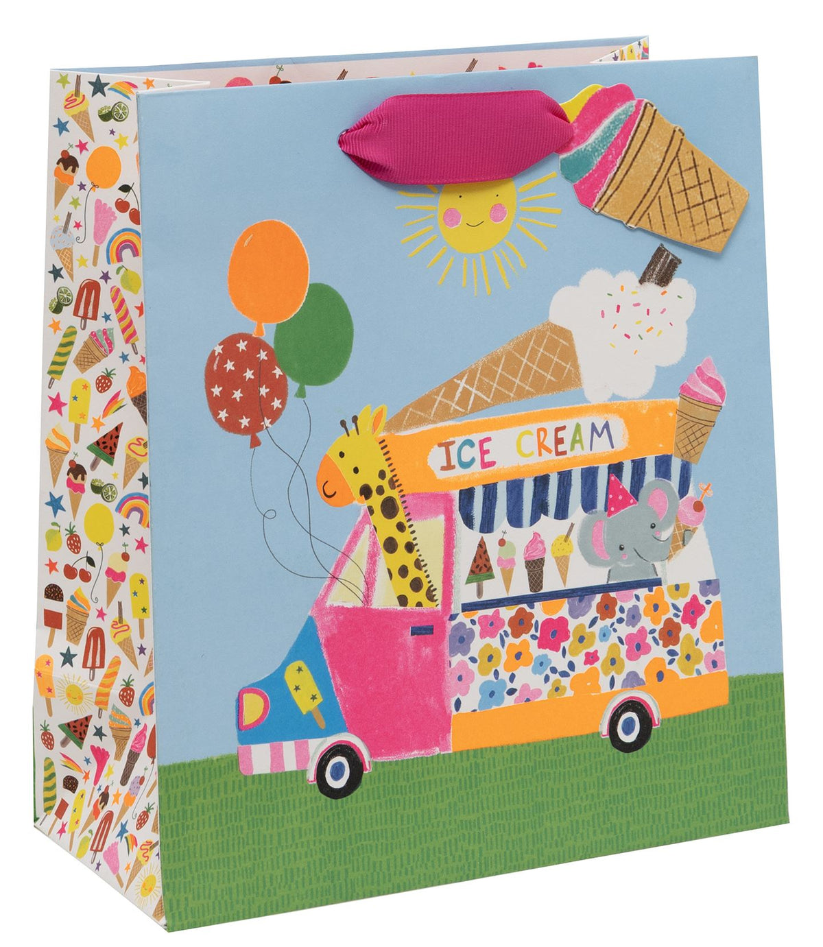 Ice Cream Van Medium Gift Bag