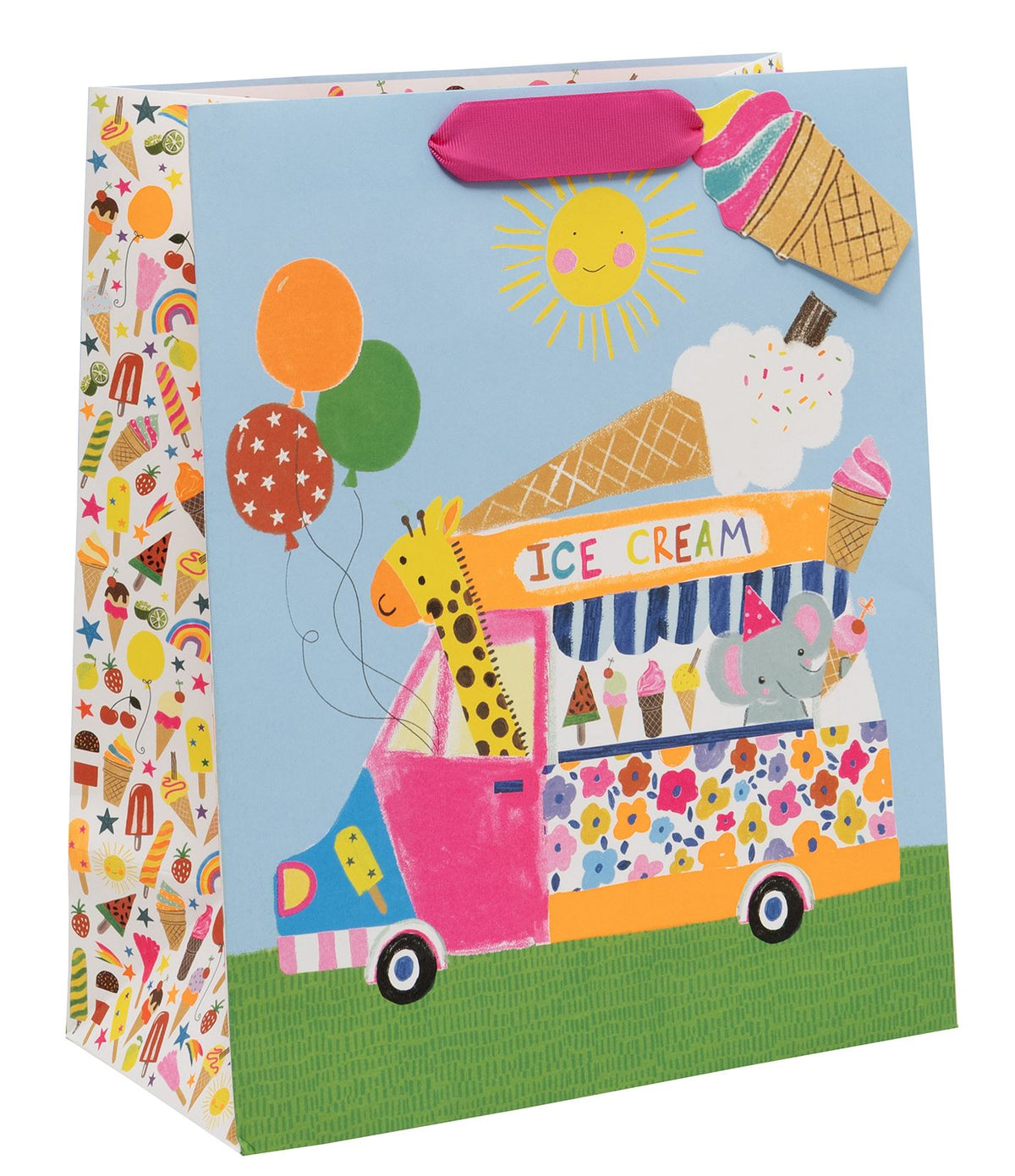 Ice Cream Van Large Gift Bag