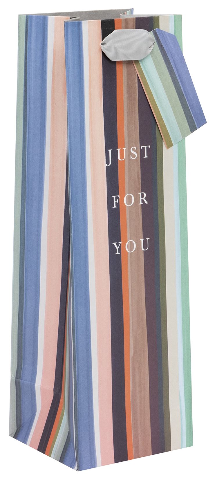 Brush Strokes Bottle Gift Bag by Stephanie Dyment