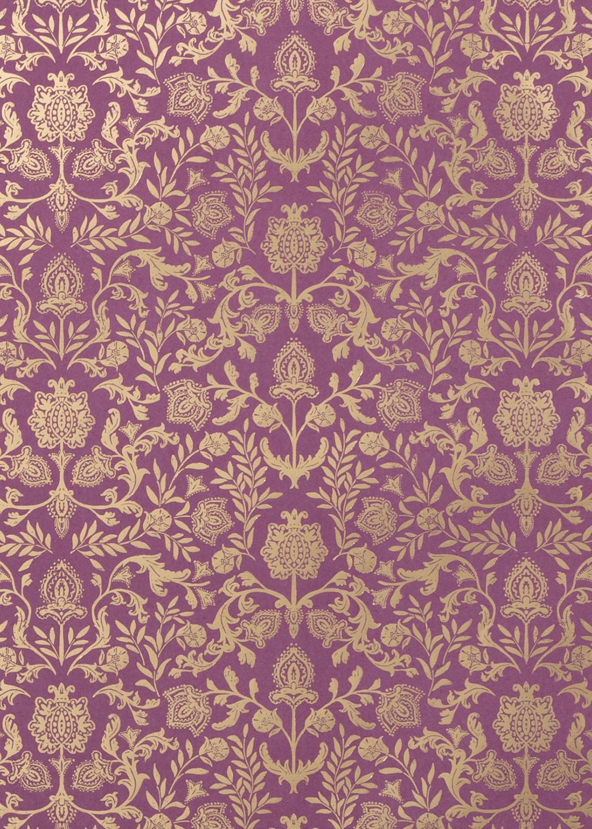 Baroque Wrapping Paper Sheet by Stephanie Davies
