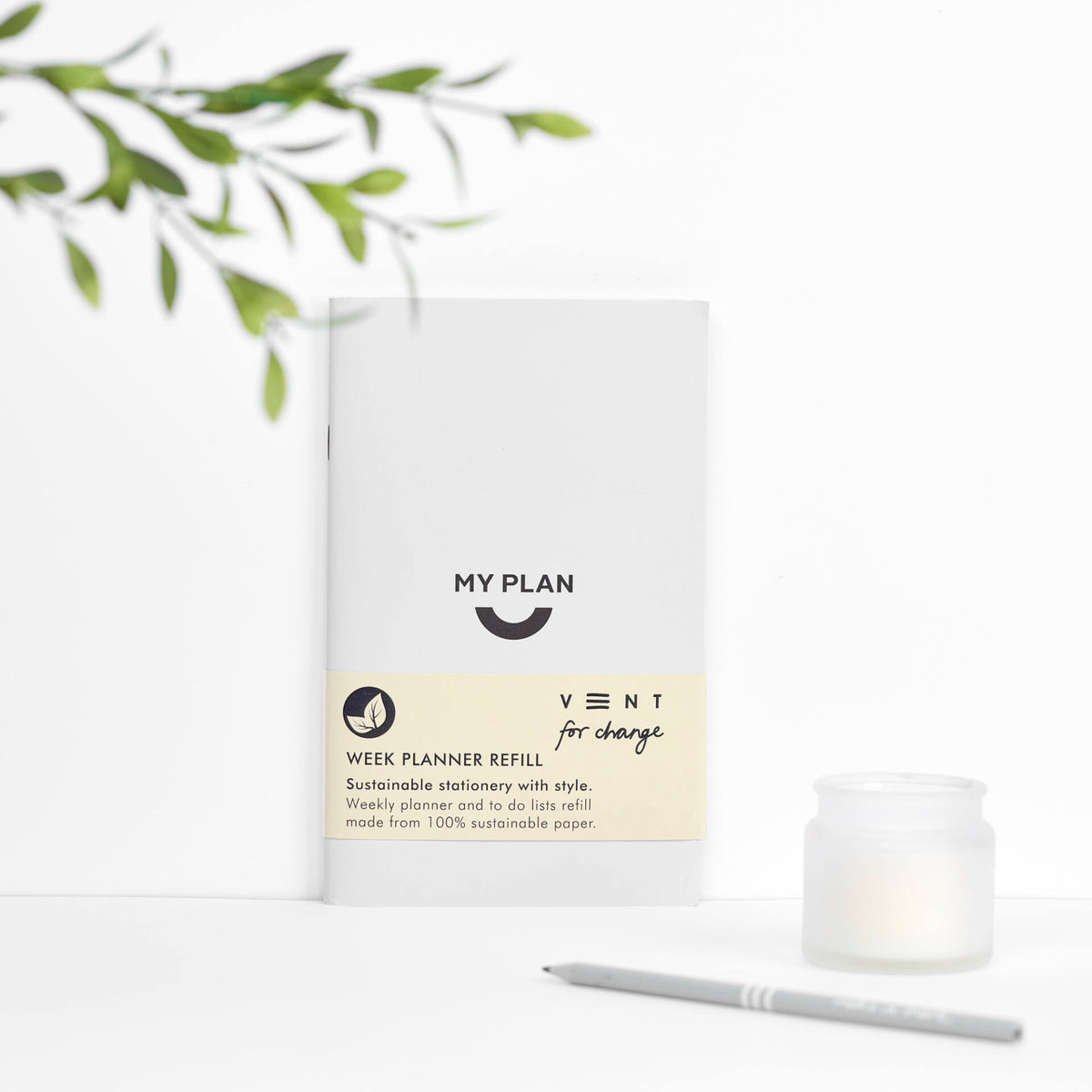 VENT Make a Mark Planner Refill – MyPlan Non-Dated Weekly Planner