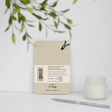 VENT RECLAIM A6 Pocket Notebook, Reclaimed Cotton Cover – Pearl