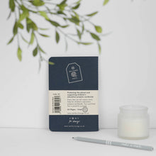 VENT RECLAIM A6 Pocket Notebook, Reclaimed Wool Cover – Blue