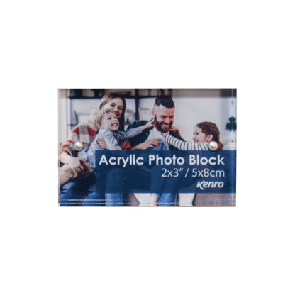 Kenro Acrylic Photo Block 2x3 inch