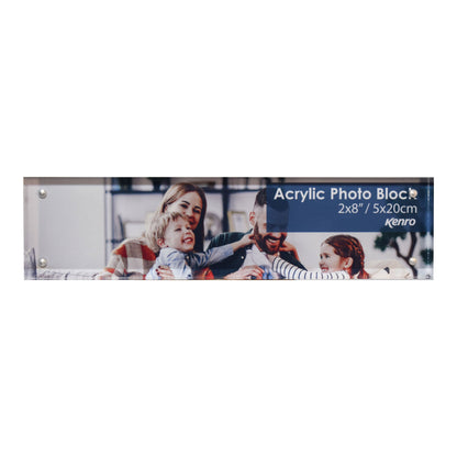Kenro Acrylic Photo Block 2x8 inch panoramic