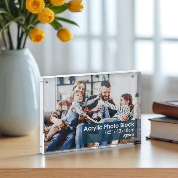 Kenro Acrylic Photo Block range in different sizes