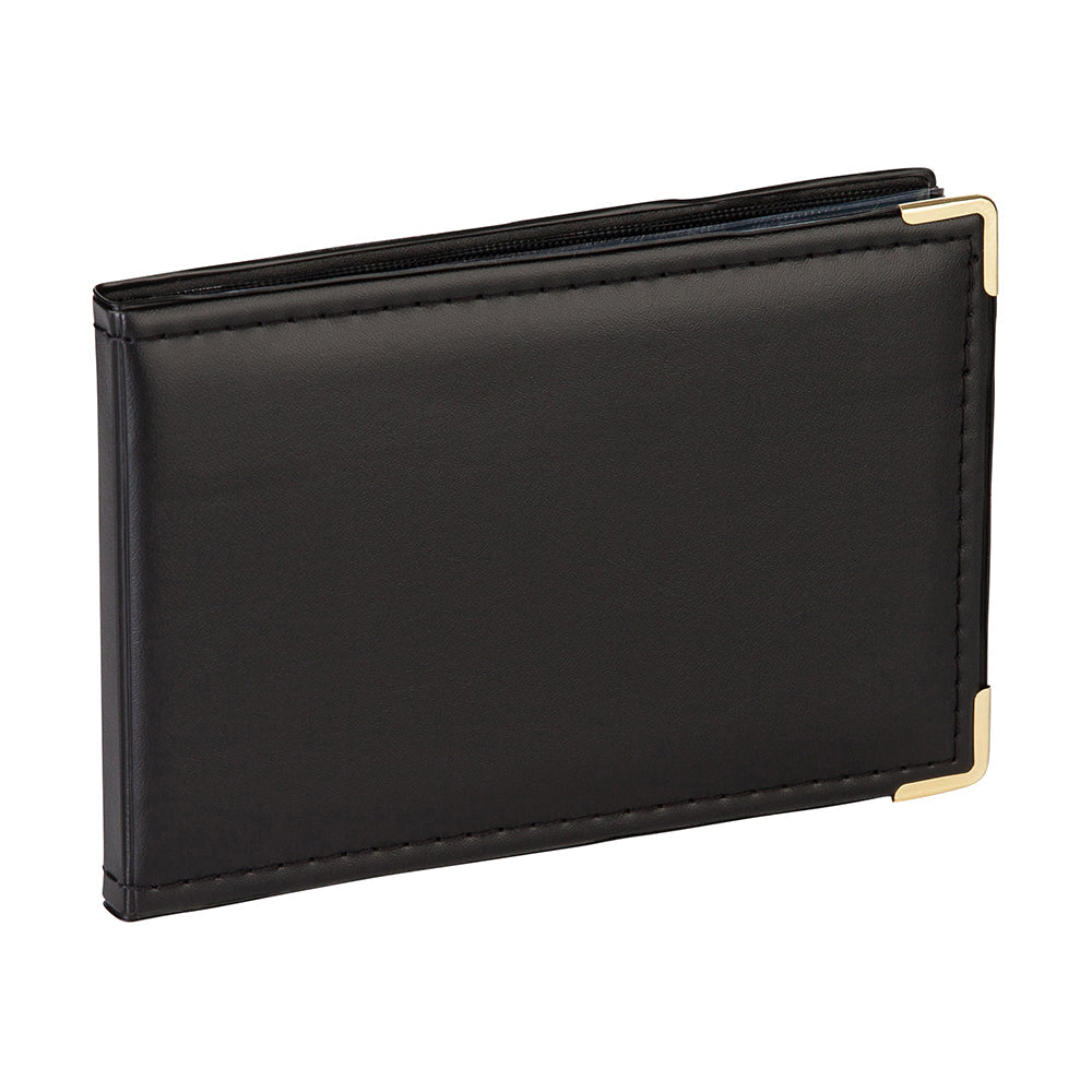 Kenro Carlton Series Mini Photo Album – Black 6x4"