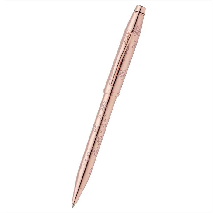 Cross Century® II Cherry Blossom Rose Gold-Plated with Polished Rose Gold Appointments Ballpoint Pen