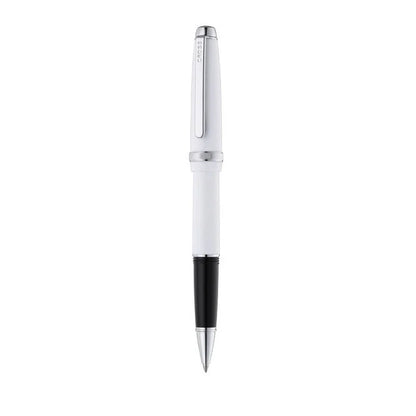 Cross Lume White With Polished Chrome Appointments Ballpoint Pen