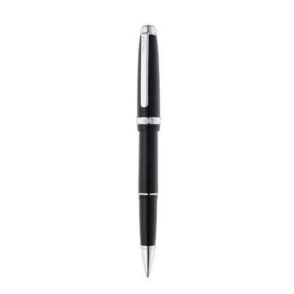 Cross Lume Obsidian Black With Polished Chrome Appointments Rollerball Pen