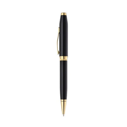Cross Foundry Lacquer Black with Gold PVD Appointments - Ballpoint