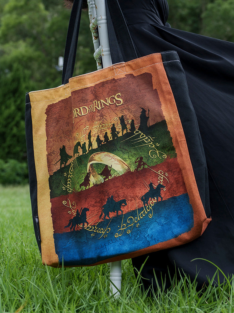 Paperblanks A Perilous Journey Tote Cotton Tote Bag – design detail