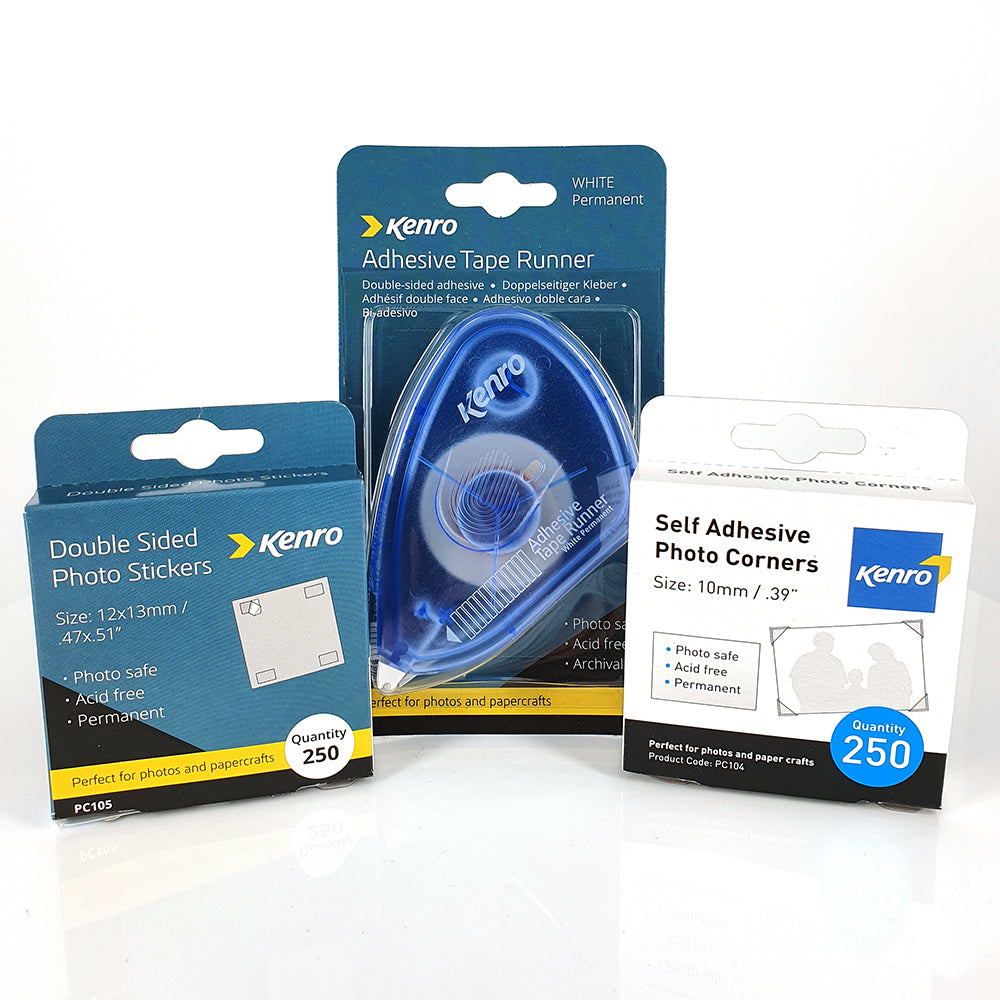 Kenro photo adhesives range