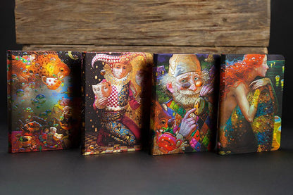 Paperblanks Anticipation Midi Softback Flexi Journal – Lined, 176 Pages – design detail