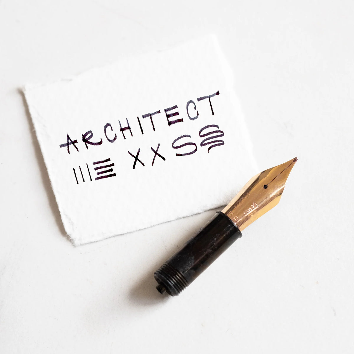 Fountain Pen Nib | Architect BB