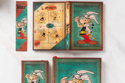 Paperblanks Asterix the Gaul Mini Hardback Journal – Lined, 176 Pages – design detail