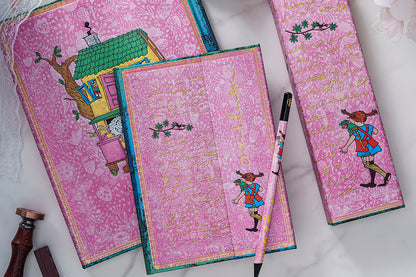 Paperblanks Astrid Lindgren, Pippi Longstocking Pencil Case – design detail
