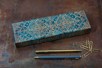 Paperblanks Azure Midi Softback Flexi Journal – Lined, 176 Pages – design detail