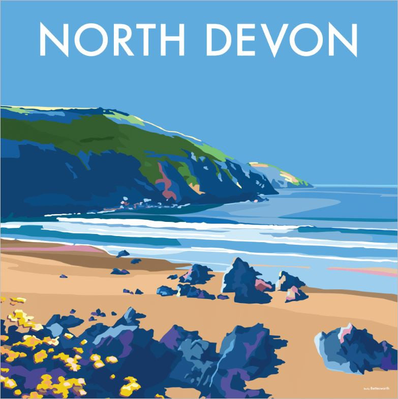 North Devon Card by Becky Bettesworth