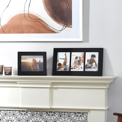 Kenro Black Glass Photo Frames range