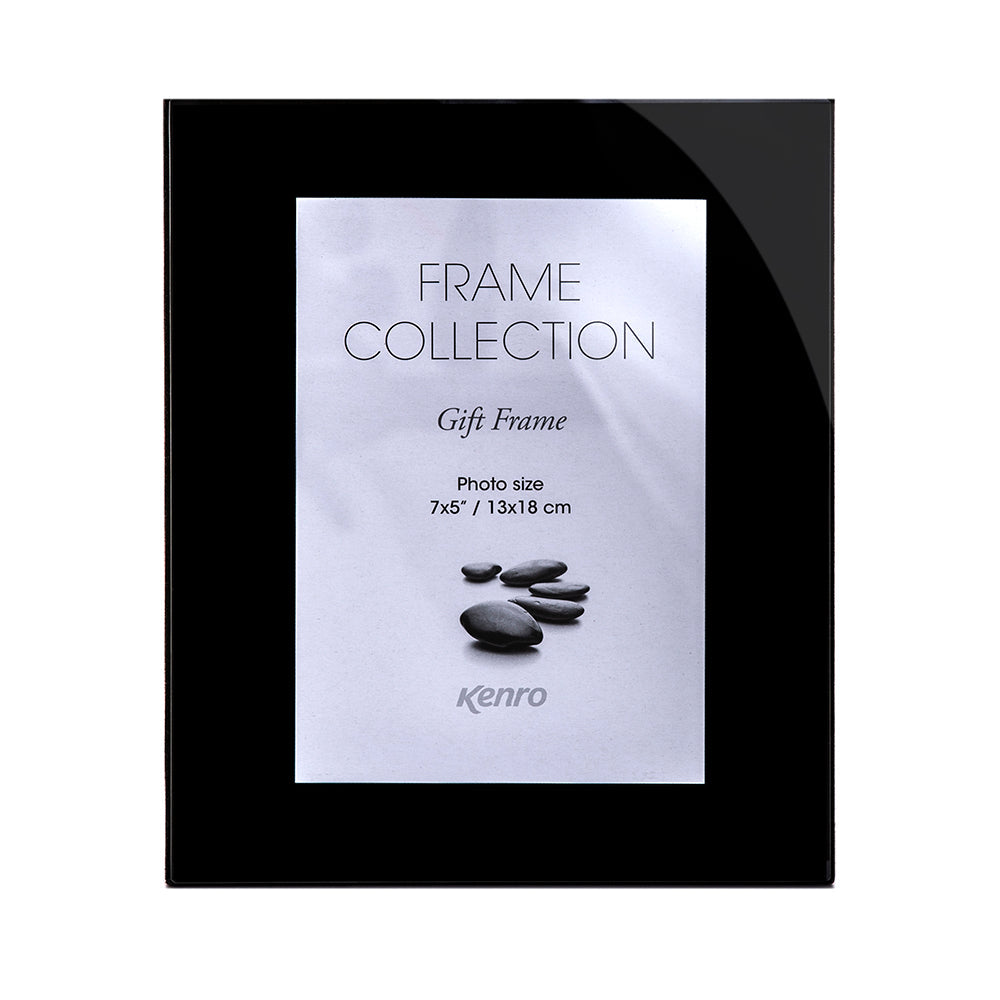 Kenro Black Glass frame view 12