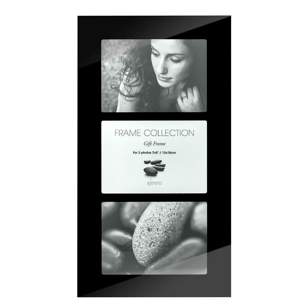 Kenro Black Glass frame view 13