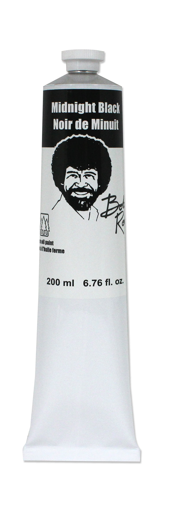 Bob Ross Landscape Oil Colour 200ml – Midnight Black